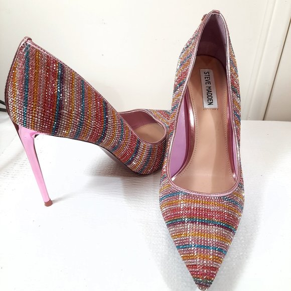 Steve Madden Shoes Steve Madden Vivacious Pump Size 95 Rainbow